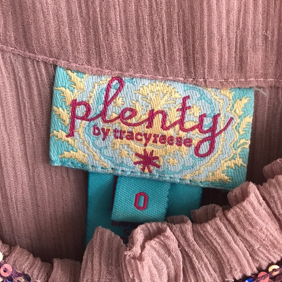 Lilac purple tweed velvet dress pleated - Picture 3 of 3